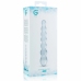 Glas No. 19 Intimate Glass Massage Wand - Dual-Ended, Beaded, Clear