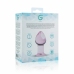 Glas Pink Medium Anal Glass Plug - Smooth Borosilicate, 4.3 cm