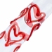 Gildo Glass Intimate Massager No. 30 with Decorative Red Hearts, Clear