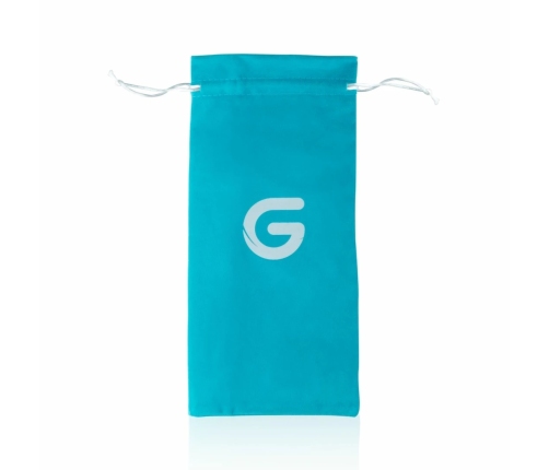 Gildo No. 33 Double-Ended Glass Model with Dual Texture, Transparent
