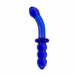 Gildo No. 33 Double-Ended Glass Model with Dual Texture, Transparent