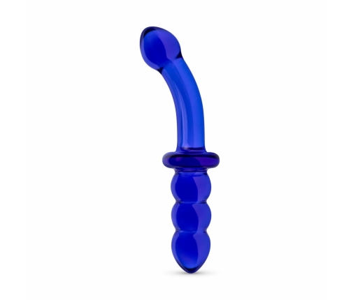 Gildo No. 33 Double-Ended Glass Model with Dual Texture, Transparent