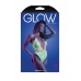 SPOTLIGHT Contrast Neon Green Elastic Lace Bodysuit with Snap Fastening