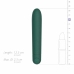 GLOV Eco Bullet Vibrator Green Rechargeable 10-Function Device