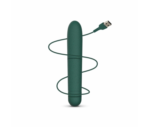 GLOV Eco Bullet Vibrator Green Rechargeable 10-Function Device