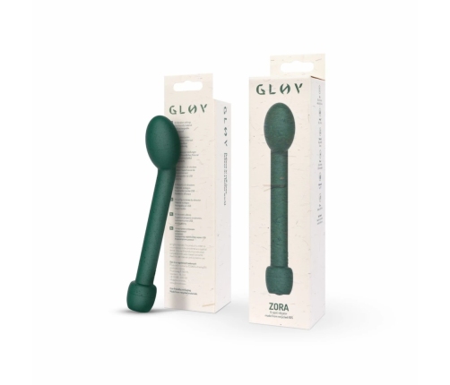 GLOV Zora Eco Rechargeable Intimate Device Green - 10 Modes, Waterproof