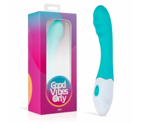 Tate Vibrator Model G-Spot Waterproof Rechargeable 10 Modes Purple