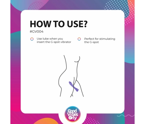 GILI G-Spot Silicone Intimate Device with 10 Modes & LED, USB Charging