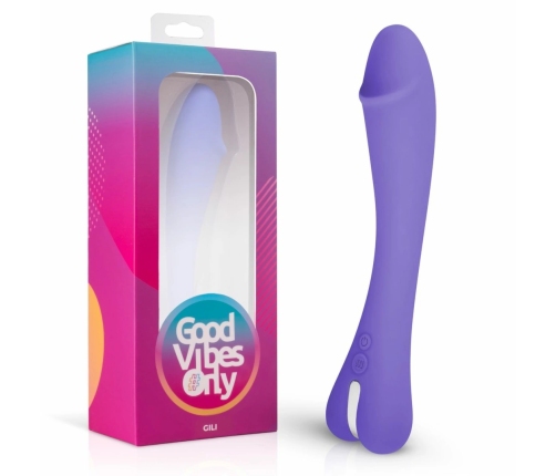 GILI G-Spot Silicone Intimate Device with 10 Modes & LED, USB Charging