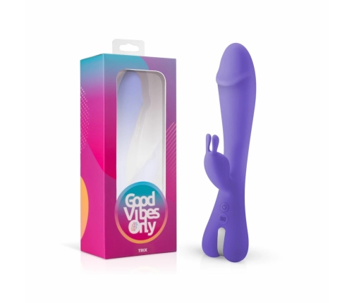 Trix Multi-Intensity Rabbit Model - Pink, Waterproof, USB Rechargeable