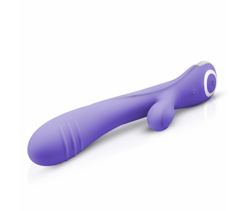 Fane Rabbit Intimate Device Rechargeable Silicone Pink 10 Modes LED