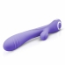 Fane Rabbit Intimate Device Rechargeable Silicone Pink 10 Modes LED
