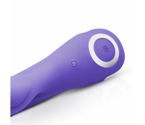 Fane Rabbit Intimate Device Rechargeable Silicone Pink 10 Modes LED