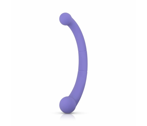 Good Vibes Only Jane Dual-Ended Silicone Vibrator Purple 10 Modes