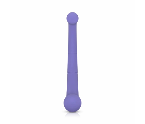 Good Vibes Only Jane Dual-Ended Silicone Vibrator Purple 10 Modes