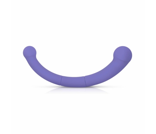 Good Vibes Only Jane Dual-Ended Silicone Vibrator Purple 10 Modes
