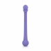 Good Vibes Only Leah Dual-Ended Silicone Vibrator Purple 10 Modes