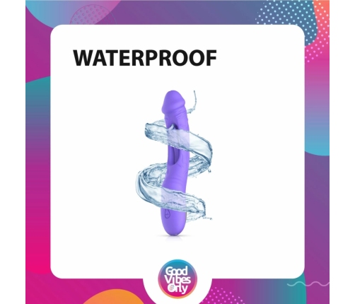 Good Vibes Only Flax Intimate Machine Silicone 7-Mode Vibrator G-Spot
