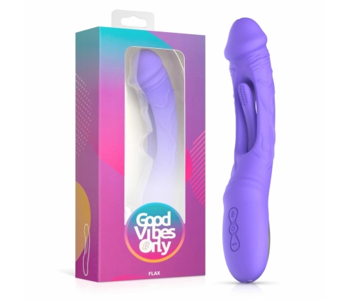 Good Vibes Only Flax Intimate Machine Silicone 7-Mode Vibrator G-Spot
