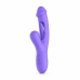 Good Vibes Only Tess Silicone Rabbit Vibrator with Dual Motors Pink