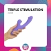 Good Vibes Only Tess Silicone Rabbit Vibrator with Dual Motors Pink