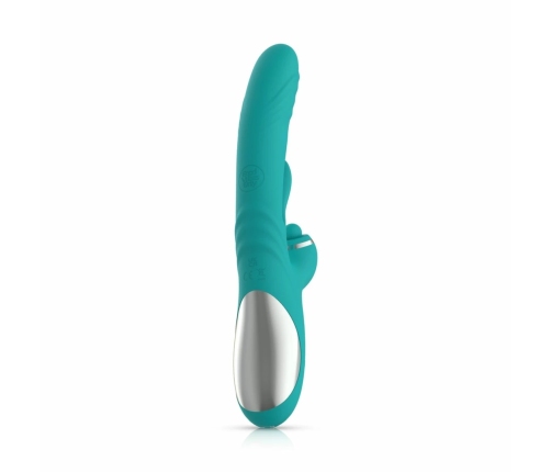 Good Vibes Only Lisa Dual-Action Thrusting Stimulator Pink Silicone