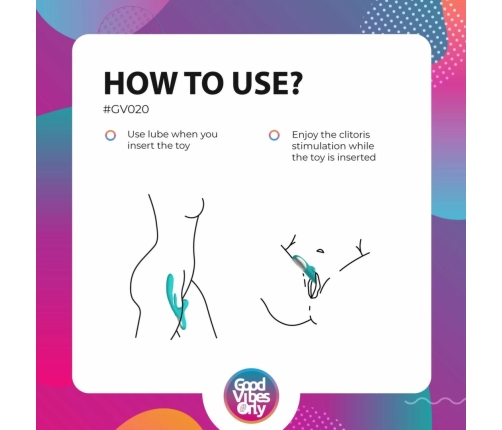 Good Vibes Only Lisa Dual-Action Thrusting Stimulator Pink Silicone
