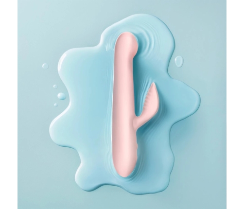 Good Vibes Only Shai Thrusting Intimate Device Pink Silicone USB-C