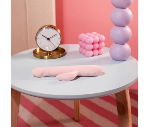 Good Vibes Only Shai Thrusting Intimate Device Pink Silicone USB-C