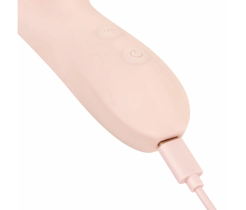 Good Vibes Only Shai Thrusting Intimate Device Pink Silicone USB-C