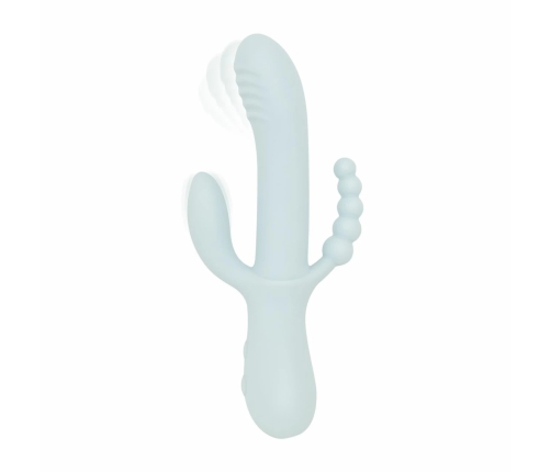 Good Vibes Only Sage Blue Multi-Function Triple Action Silicone System