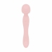 Good Vibes Only Simi Dual-Ended Wand Massager Pink Silicone IPX7