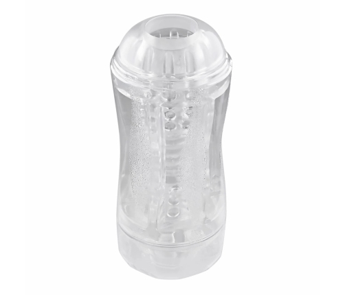 Evolved Double Fantasy Transparent Dual-Ended Intimate Device, 21 cm
