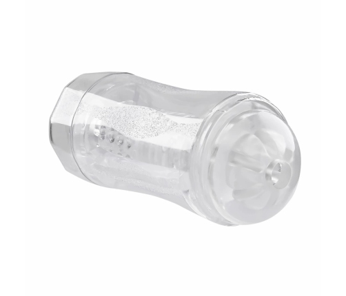 Evolved Double Fantasy Transparent Dual-Ended Intimate Device, 21 cm