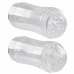 Evolved Double Fantasy Transparent Dual-Ended Intimate Device, 21 cm