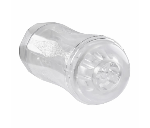 Evolved Double Fantasy Transparent Dual-Ended Intimate Device, 21 cm