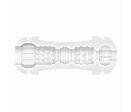 Evolved Double Fantasy Transparent Dual-Ended Intimate Device, 21 cm
