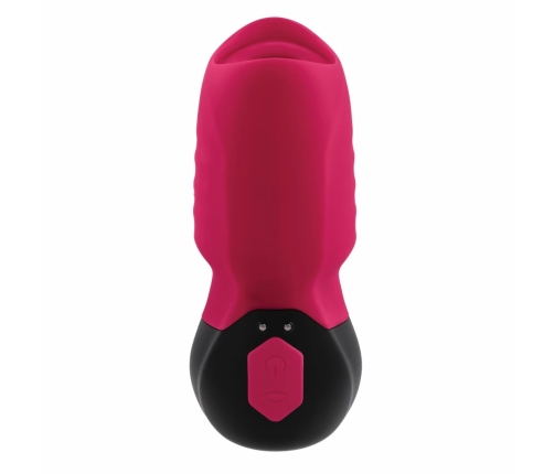 Evolved Body Kisses Intimate Device Red/Black 7-Mode Silicone System