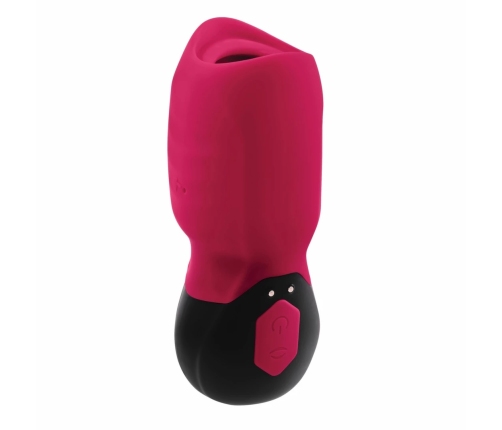 Evolved Body Kisses Intimate Device Red/Black 7-Mode Silicone System