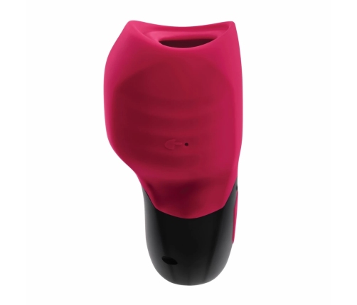 Evolved Body Kisses Intimate Device Red/Black 7-Mode Silicone System