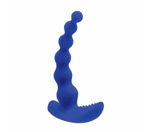 Evolved Beaded Pleasure Blue - 10-Speed Silicone Intimate Device USB