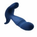 Evolved True Blue Dual Motor Vibrating Massager Blue Silicone
