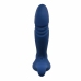 Evolved True Blue Dual Motor Vibrating Massager Blue Silicone