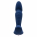 Evolved True Blue Dual Motor Vibrating Massager Blue Silicone