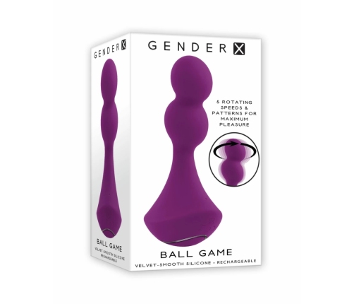 Evolved Ball Game Rotating Multi-Speed Intimate Machine, USB, Silicone