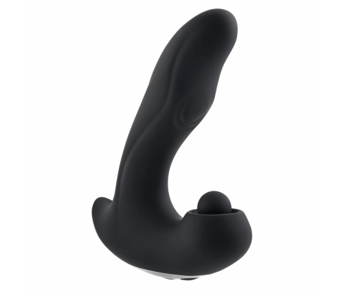 Evolved Mad Tapper Multi-Motor Silicone Intimate Device, 10-Speed, Black