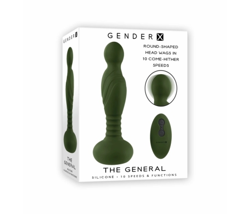 Evolved The General Dual Motor Intimate Device with Remote Control Black