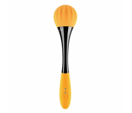 Evolved Sunflower Dual Motor Silicone Intimate Device Orange