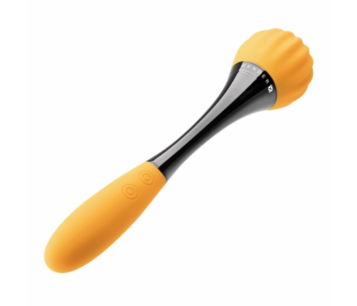 Evolved Sunflower Dual Motor Silicone Intimate Device Orange