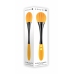 Evolved Sunflower Dual Motor Silicone Intimate Device Orange